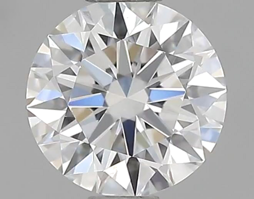 0.6 carat F-VVS1 Excellent cut Natūralus Round Deimantas (1)
