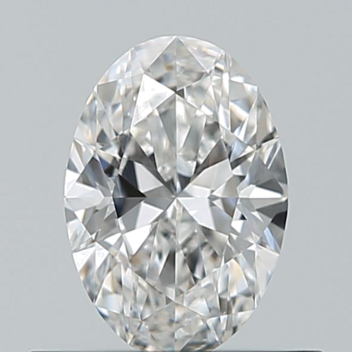 0.5 carat F-VS1 Natūralus Oval Deimantas (1)