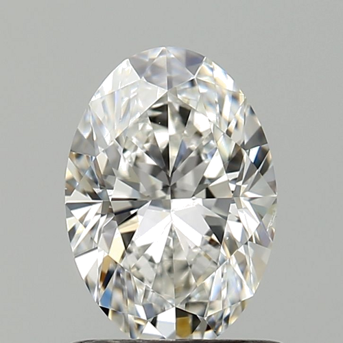 0.9 carat G-SI1 Natūralus Oval Deimantas (1)
