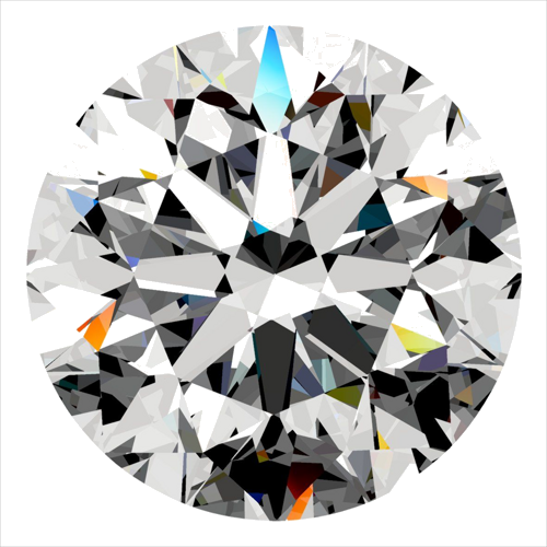 0.3 carat E-VS2 Very Good cut Natūralus Round Deimantas (1)