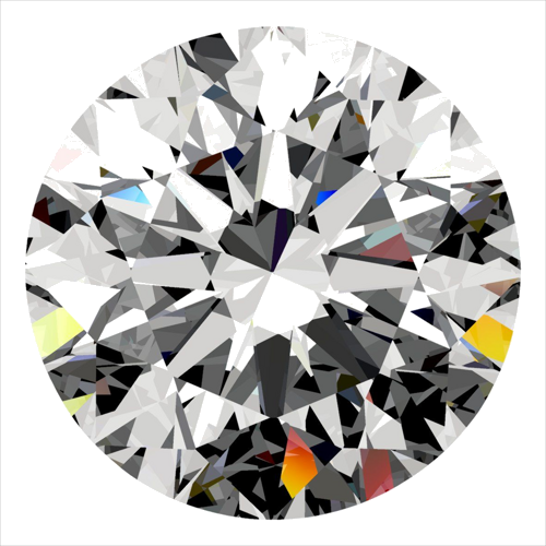 0.3 carat F-VS1 Excellent cut Natūralus Round Deimantas (1)