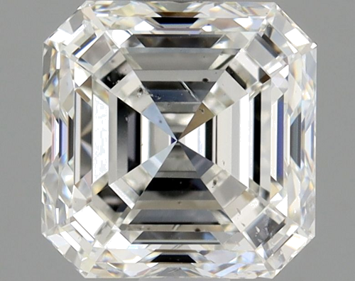 1.7 carat H-SI2 Natūralus Asscher Deimantas (1)