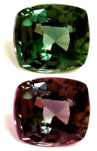 0.37 carat GREEN Cushion Alexandrite (1)