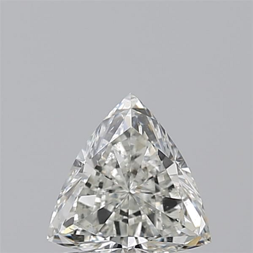 0.78 carat I-SI1 Natūralus Triangular Deimantas (1)
