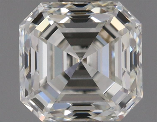 1.02 carat I-VS1 Natūralus Asscher Deimantas (1)