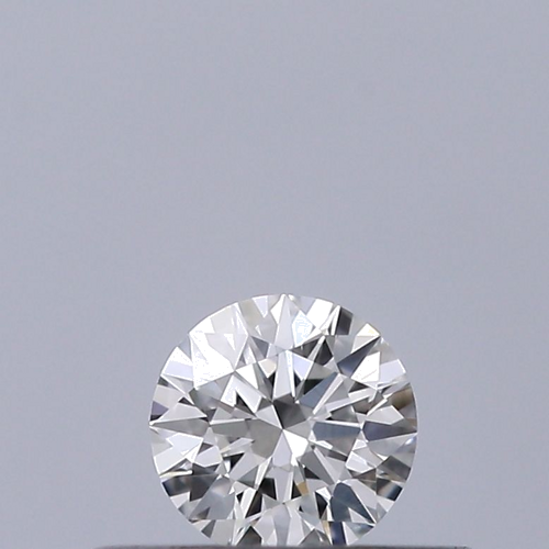 0.19 carat F-VVS2 Excellent cut Natūralus Round Deimantas (1)