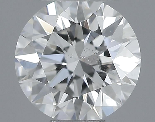 0.51 carat F-SI2 Excellent cut Natūralus Round Deimantas (1)