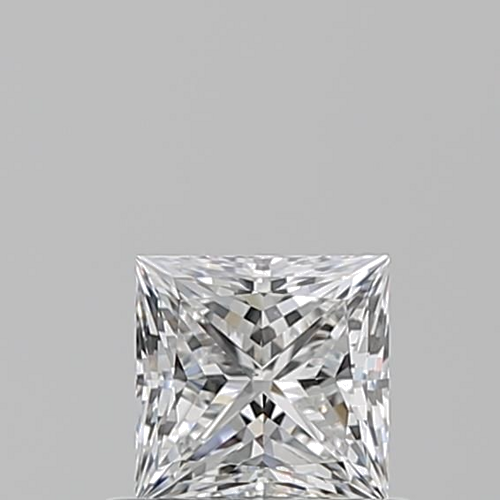 0.63 carat E-VS2 Natūralus Princess Deimantas (1)