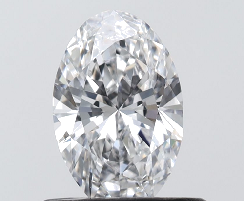 0.52 carat D-VVS1 Natūralus Oval Deimantas (1)