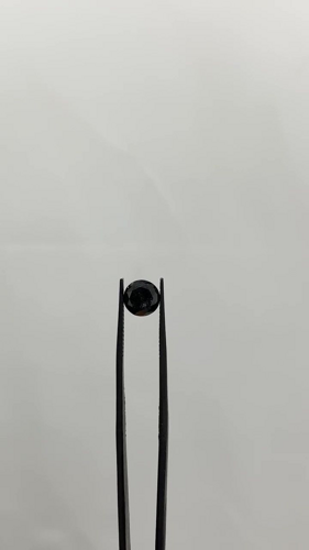 1.88 carat Fancy Black-VVS2 Excellent cut Natūralus Round Deimantas (1)