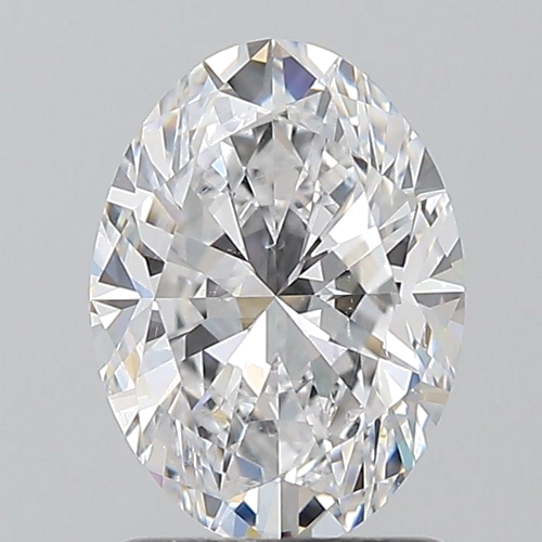 1.5 carat D-SI1 Natūralus Oval Deimantas (1)