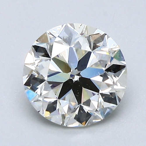1.51 carat K-VS2 Very Good cut Natūralus Round Deimantas (1)