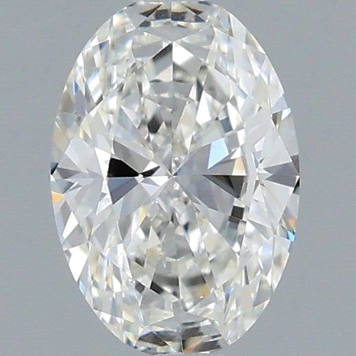 0.5 carat G-VS2 Natūralus Oval Deimantas (1)