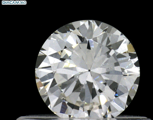 0.43 carat J-VS2 GD cut Natūralus Round Deimantas (1)