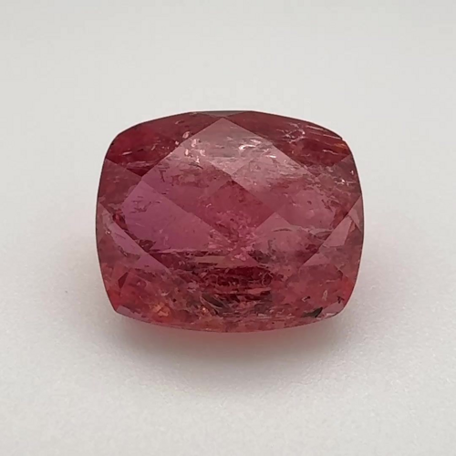 9.59 carat PINK CHECKERBOARD cut Cushion Tourmaline (1)