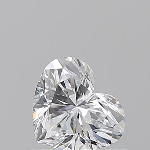 0.61 carat D-VS2 Natūralus Heart Deimantas (1)
