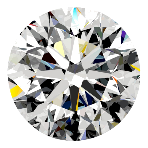 0.3 carat E-SI1 Very Good cut Natūralus Round Deimantas (1)
