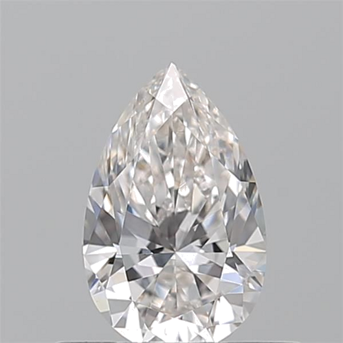 0.5 carat G-VS1 Natūralus Pear Deimantas (1)
