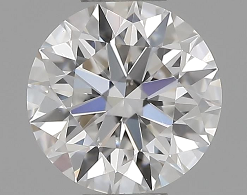 0.38 carat F-VVS1 Excellent cut Natūralus Round Deimantas (1)