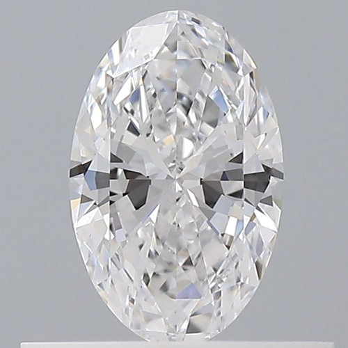 0.4 carat D-VVS2 Natūralus Oval Deimantas (1)