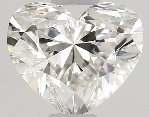 0.61 carat H-VS1 Natūralus Heart Deimantas (1)