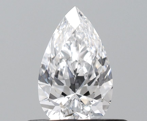 0.41 carat D-VS1 Natūralus Pear Deimantas (1)