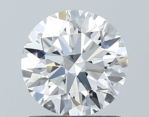 1.01 carat F-VVS1 Excellent cut Natūralus Round Deimantas (1)
