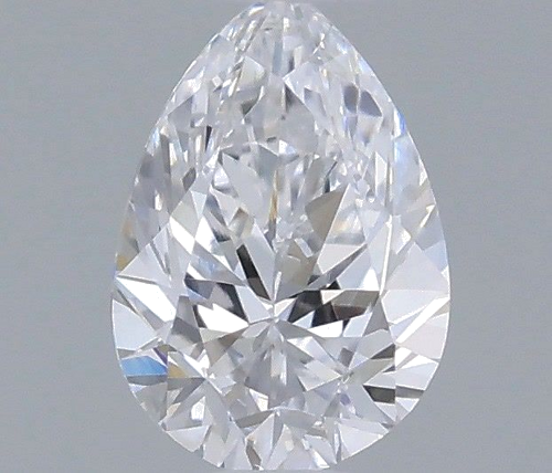 0.2 carat D-VS2 Natūralus Pear Deimantas (1)