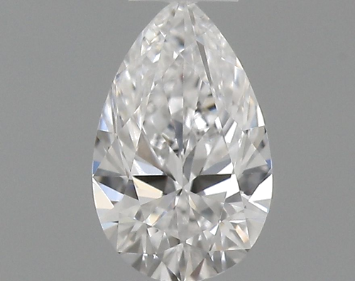 0.23 carat D-VVS2 Natūralus Pear Deimantas (1)