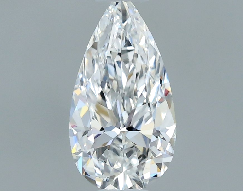 0.3 carat E-VS1 Natūralus Pear Deimantas (1)