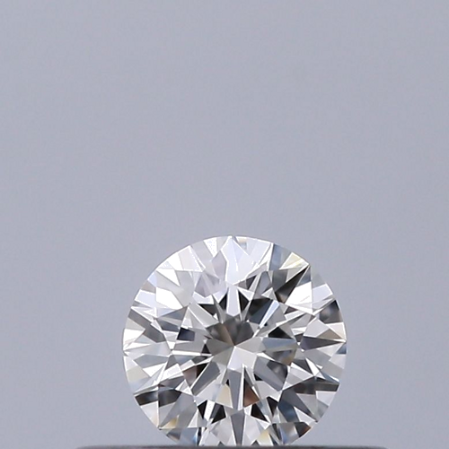0.19 carat F-VVS1 Excellent cut Natūralus Round Deimantas (1)