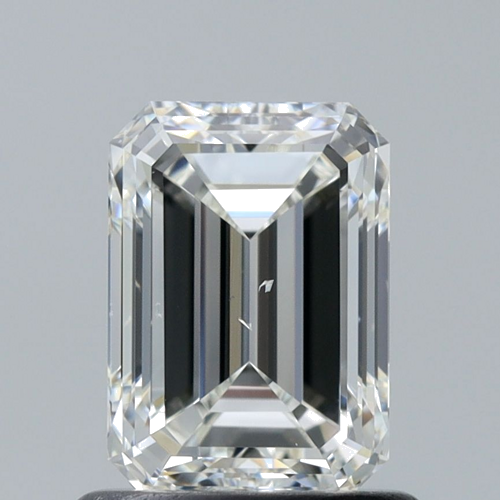 0.9 carat H-SI1 Natūralus Emerald Deimantas (1)