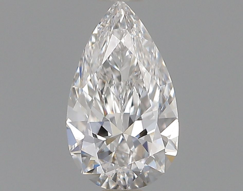 0.35 carat D-IF Natūralus Pear Deimantas (1)