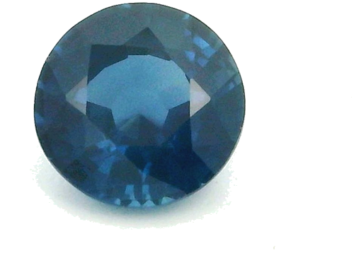 0.58 carat BLUE Round Safyras (1)