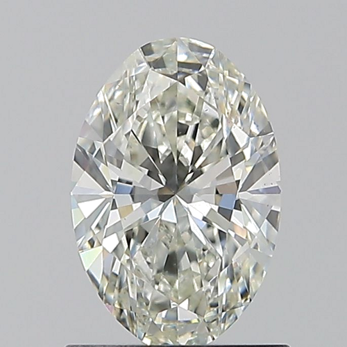 1.0 carat J-SI1 Natūralus Oval Deimantas (1)