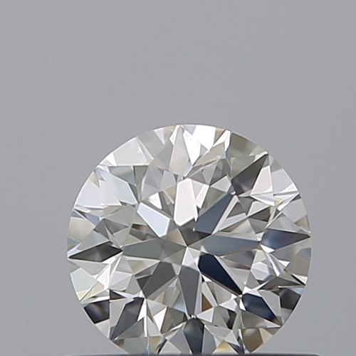 0.51 carat F-VVS1 Excellent cut Natūralus Round Deimantas (1)