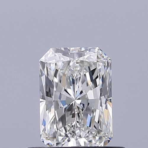0.51 carat E-VVS1 Natūralus Radiant Deimantas (1)