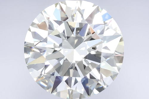 3.26 carat K-VVS1 Excellent cut Natūralus Round Deimantas (1)