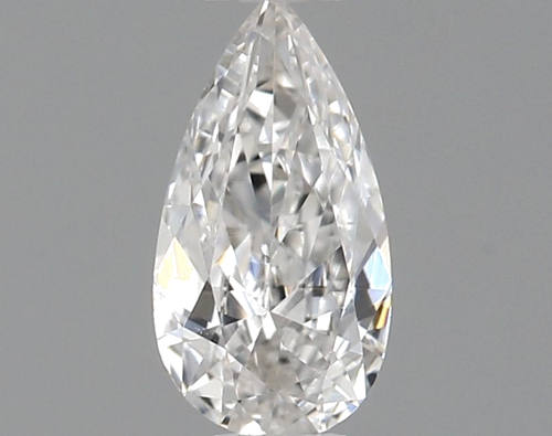 0.23 carat E-VS1 Natūralus Pear Deimantas (1)