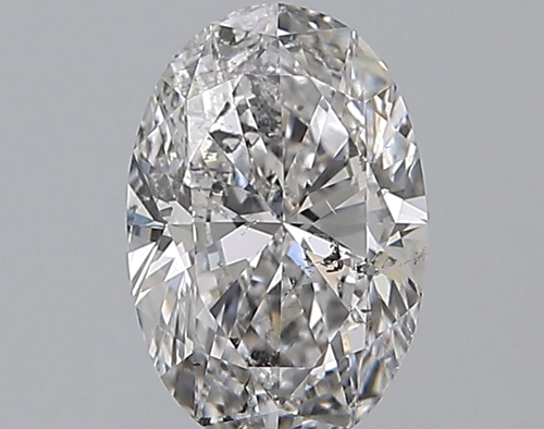 0.72 carat E-SI2 Natūralus Oval Deimantas (1)