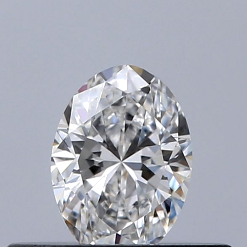 0.23 carat D-VVS2 Natūralus Oval Deimantas (1)