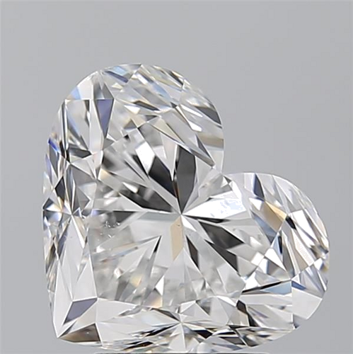 4.01 carat E-SI1 Natūralus Heart Deimantas (1)
