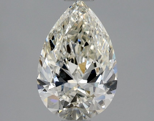 0.8 carat I-SI1 Natūralus Pear Deimantas (1)