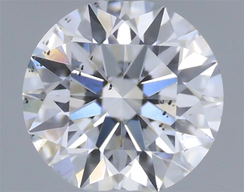 0.4 carat E-SI2 Excellent cut Natūralus Round Deimantas (1)