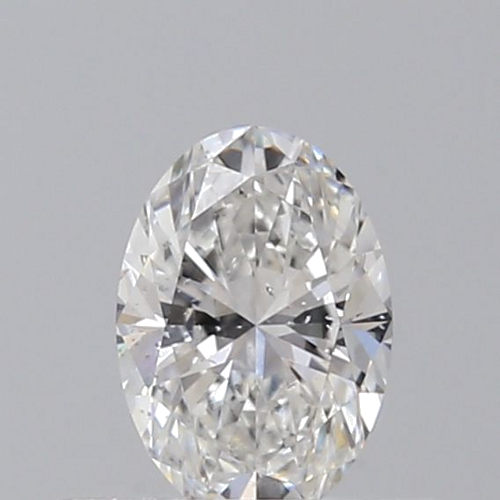 0.3 carat F-SI2 Natūralus Oval Deimantas (1)