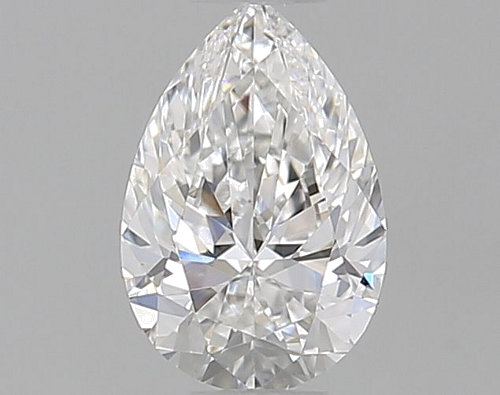0.31 carat E-VVS2 Natūralus Pear Deimantas (1)