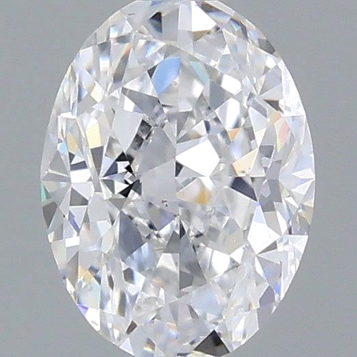 0.4 carat D-VS2 Natūralus Oval Deimantas (1)