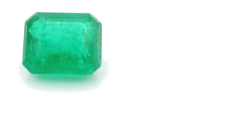 0.49 carat GREEN STEP cut Octagonal Smaragdas (1)