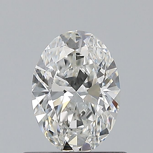0.5 carat G-VS2 Natūralus Oval Deimantas (1)