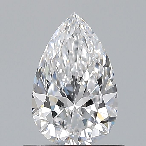 0.7 carat D-VS1 Natūralus Pear Deimantas (1)